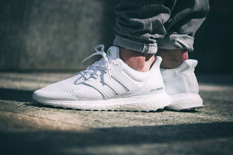 adidas ultra boost blanche homme